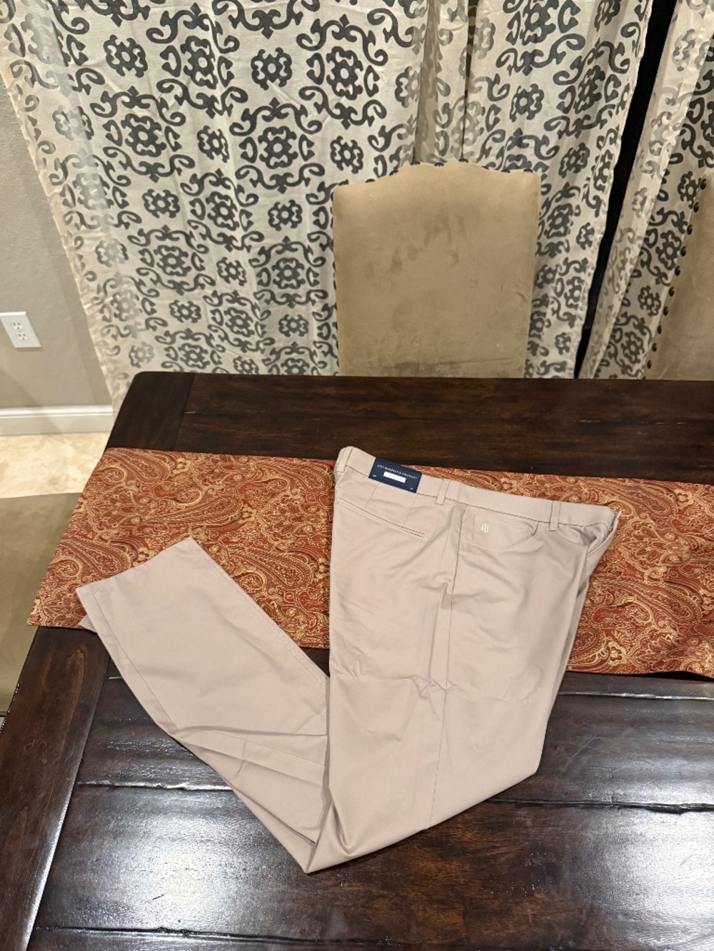 Holderness & Bourne Men's Size 35x32 The Warner Pant Fescue MSRP $165